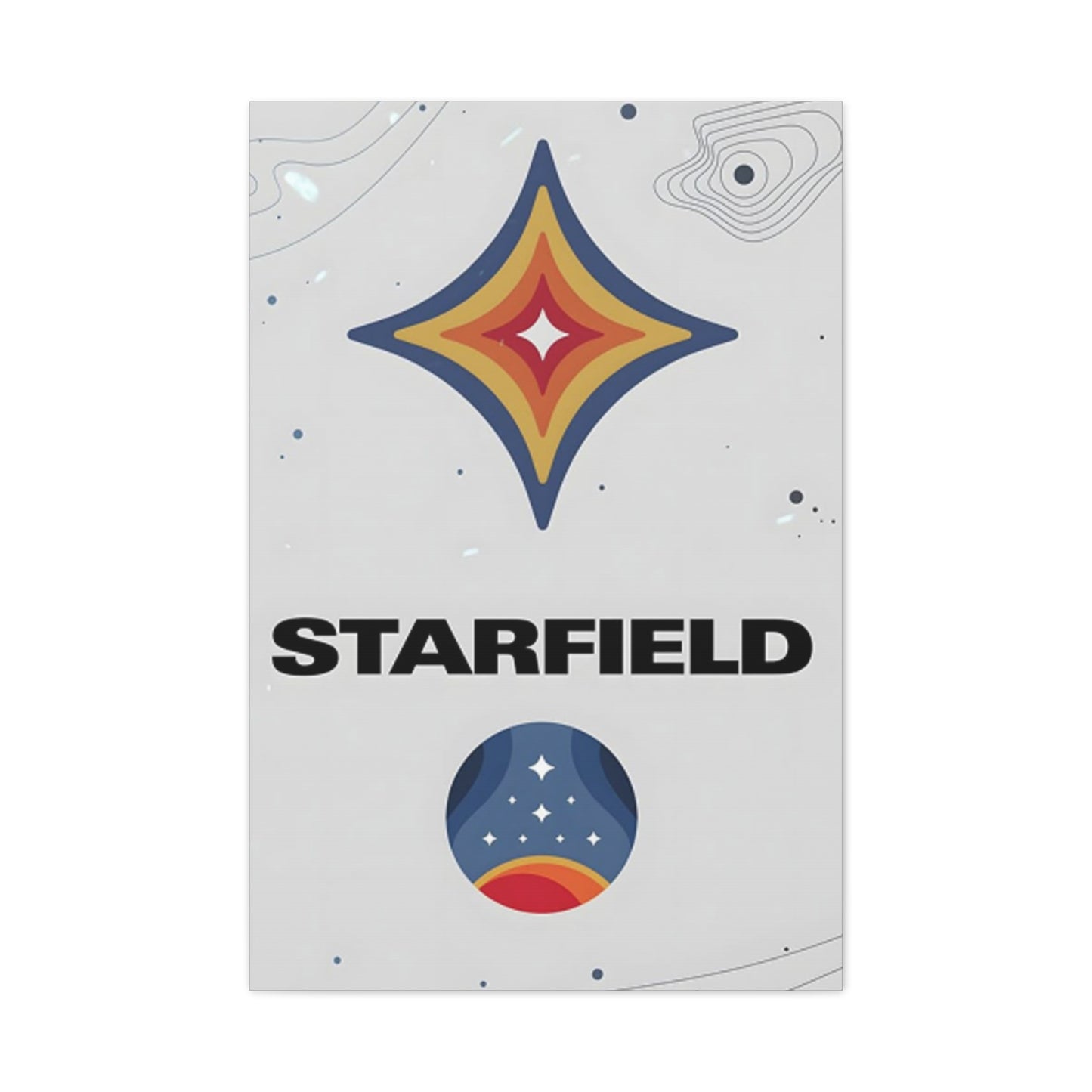 Starfield Poster Wall Art & Canvas Prints
