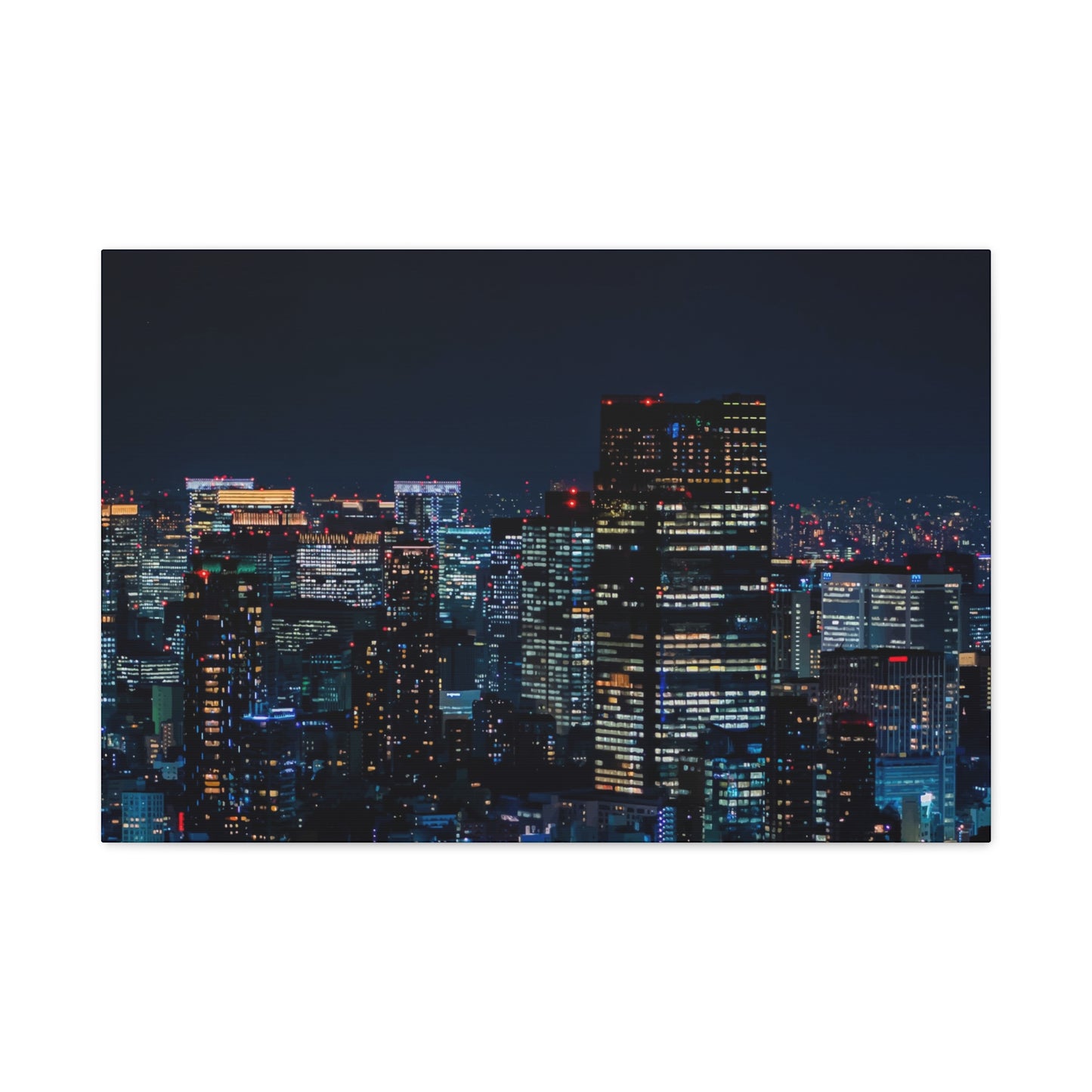 Night View in Tokyo Wall Art & Canvas Prints