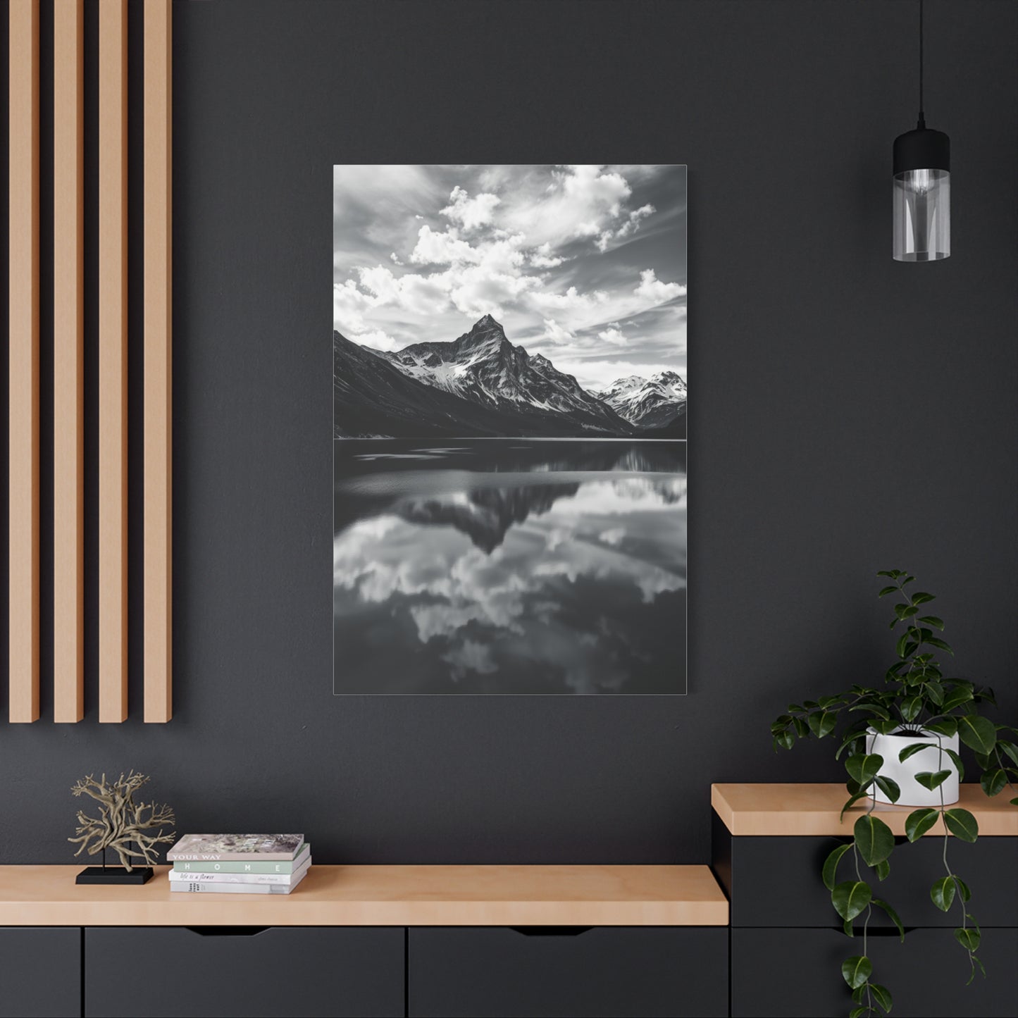 Black & White Scenic Landscapes Art Refined Canvas Wall Art & Canvas Print