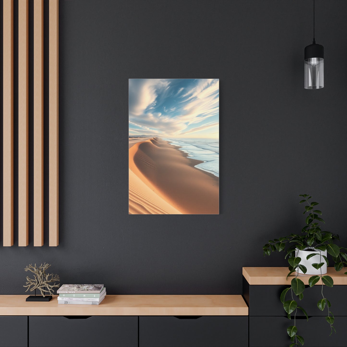 Elite Coastal Sand Dunes Art Vision Wall Art & Canvas Print