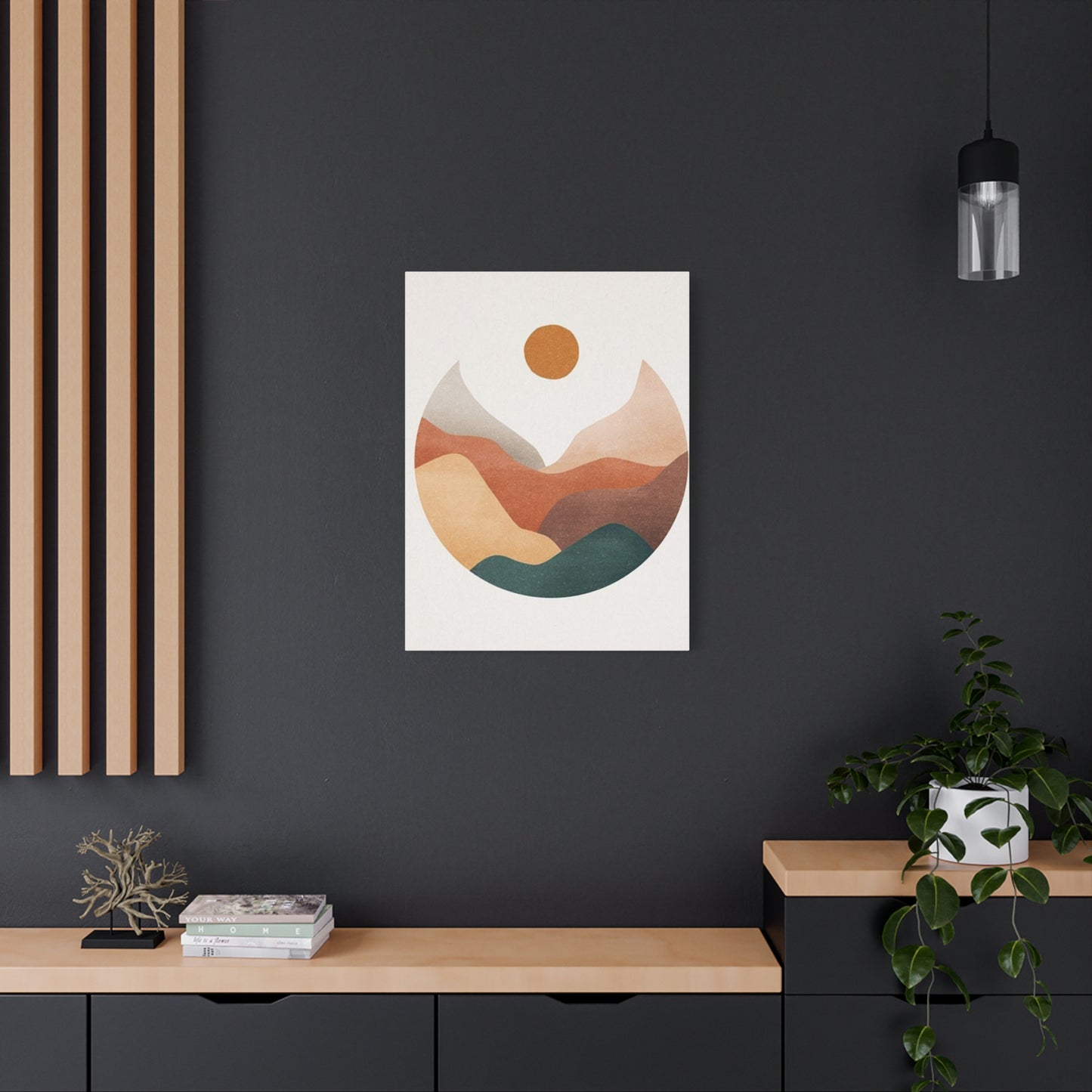 Abstract Circle Shape Pattern Wall Art & Canvas Prints