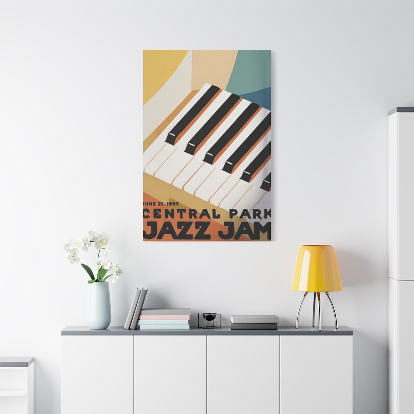 Central Park Jazz Jam Wall Art & Canvas Prints