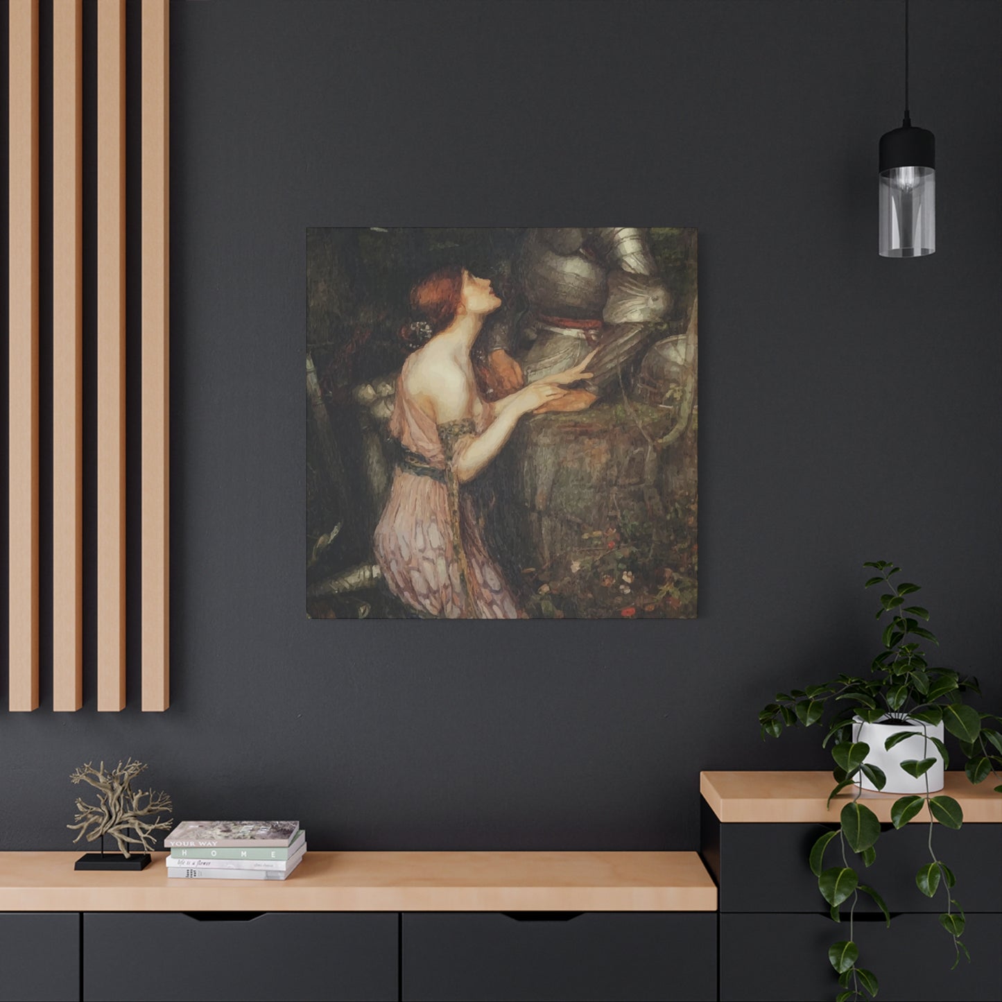 Girl With Warrior Wall Art & Canvas Prints
