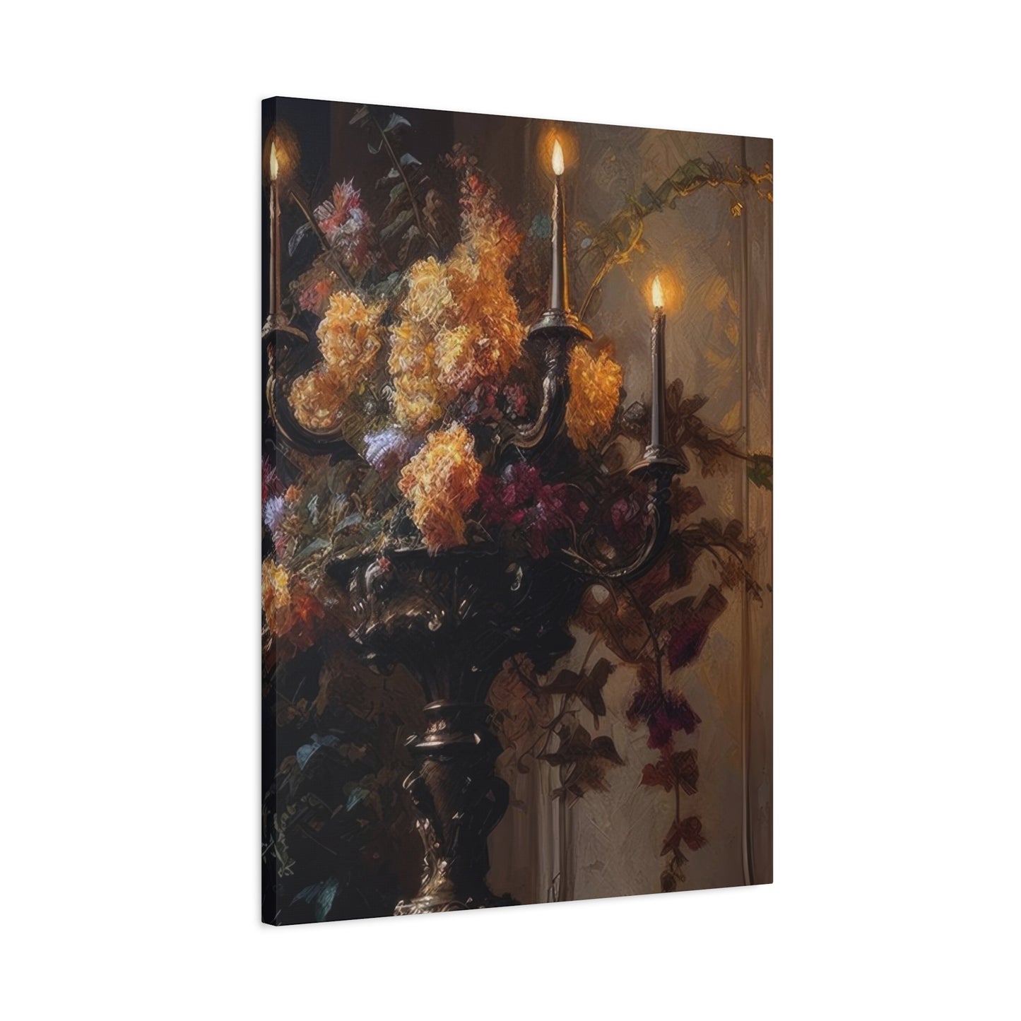 Candleabra Dark Wall Art & Canvas Prints