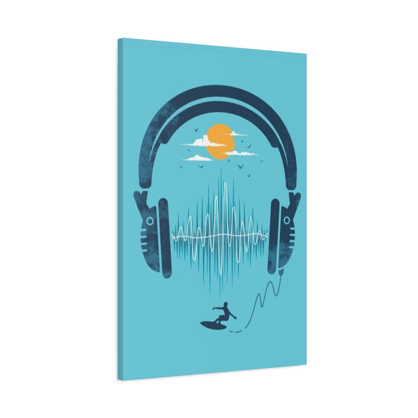 Headphone Wall Art & Canvas Prints