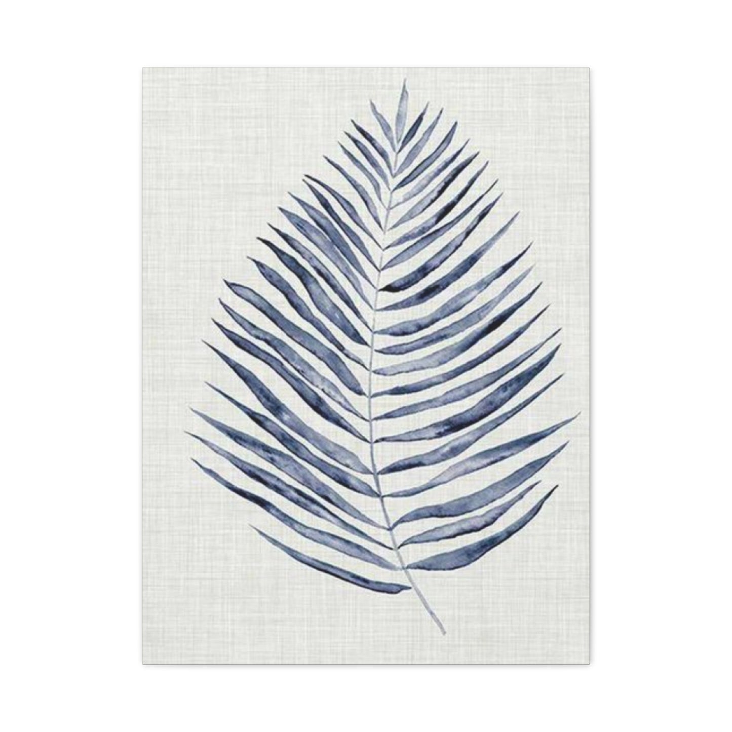 Blue Leaf Entryway Wall Art & Canvas Prints