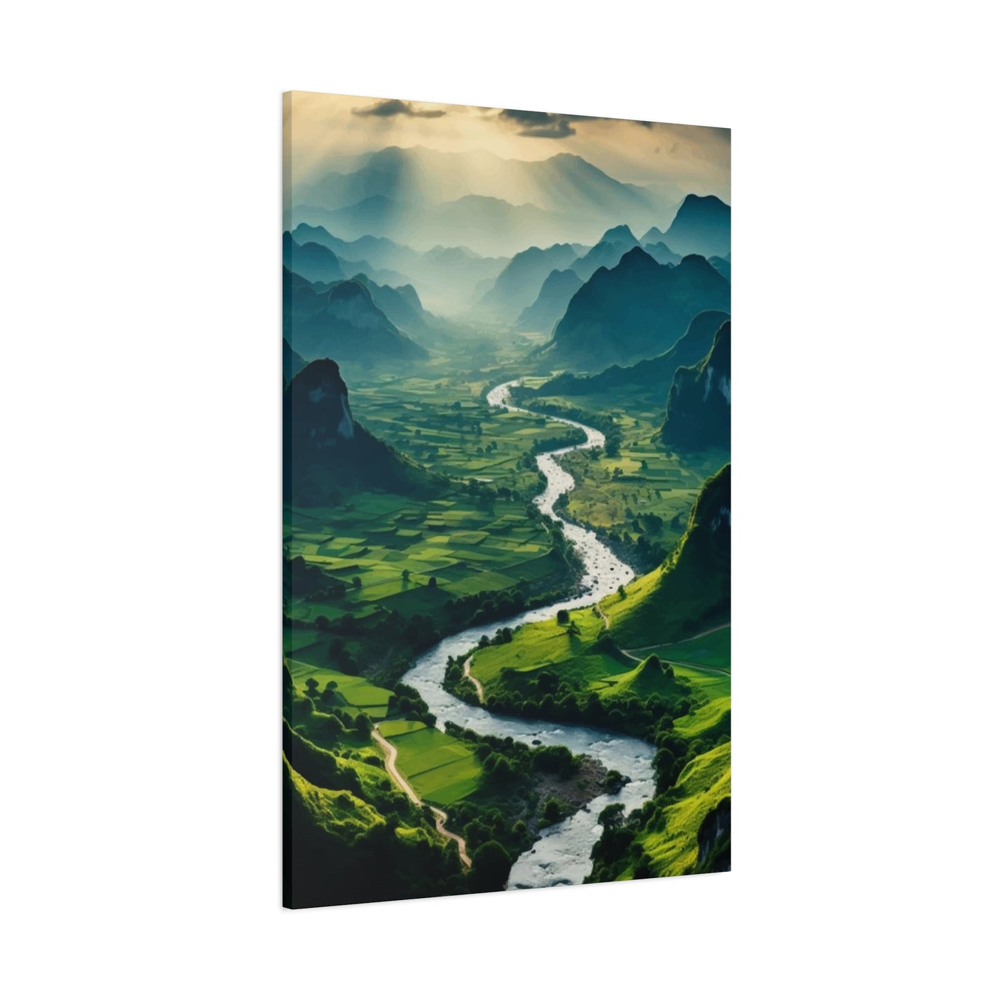 Sunshine in Mountains Wall Art & Canvas Prints