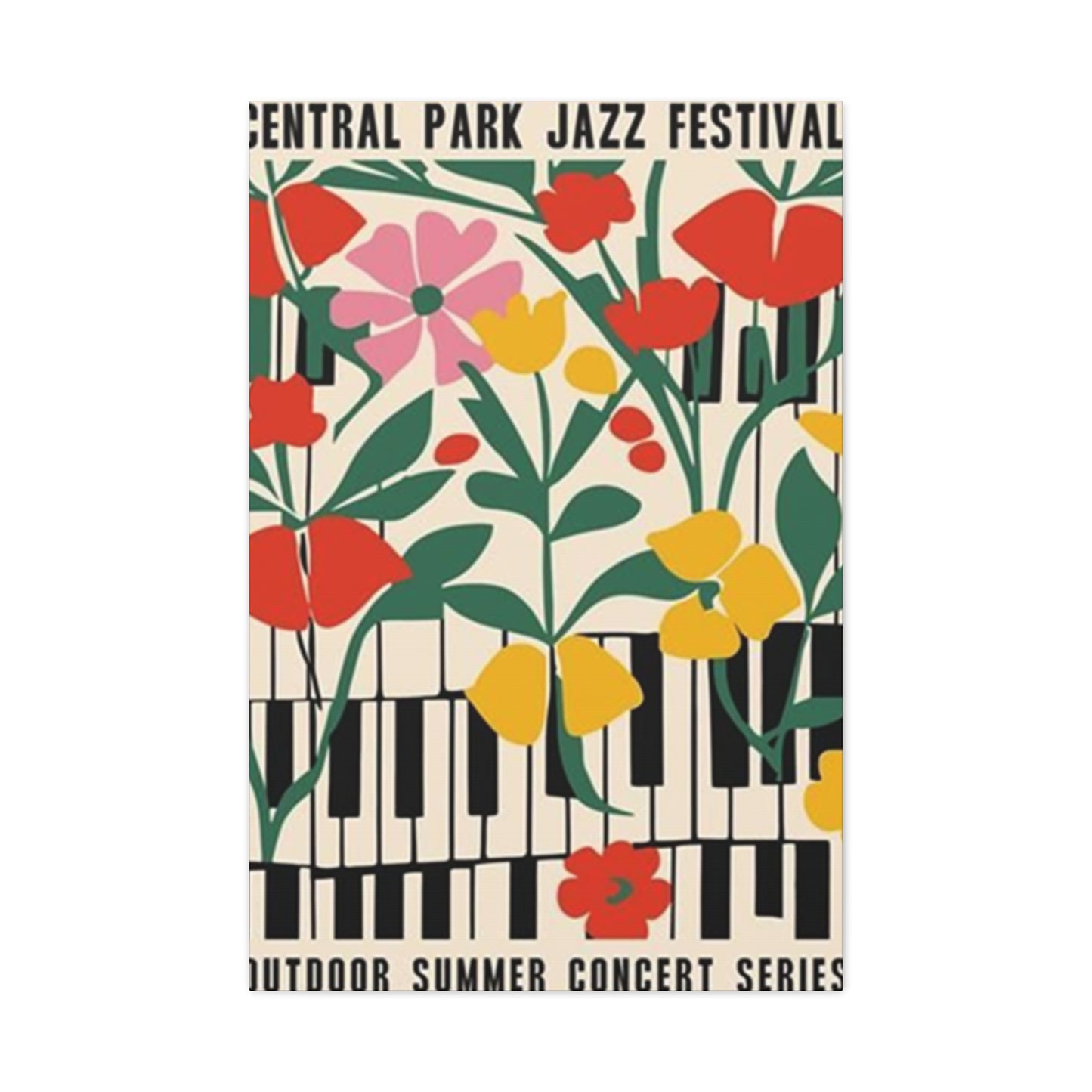 Central Park Jazz Festival Wall Art & Canvas Prints