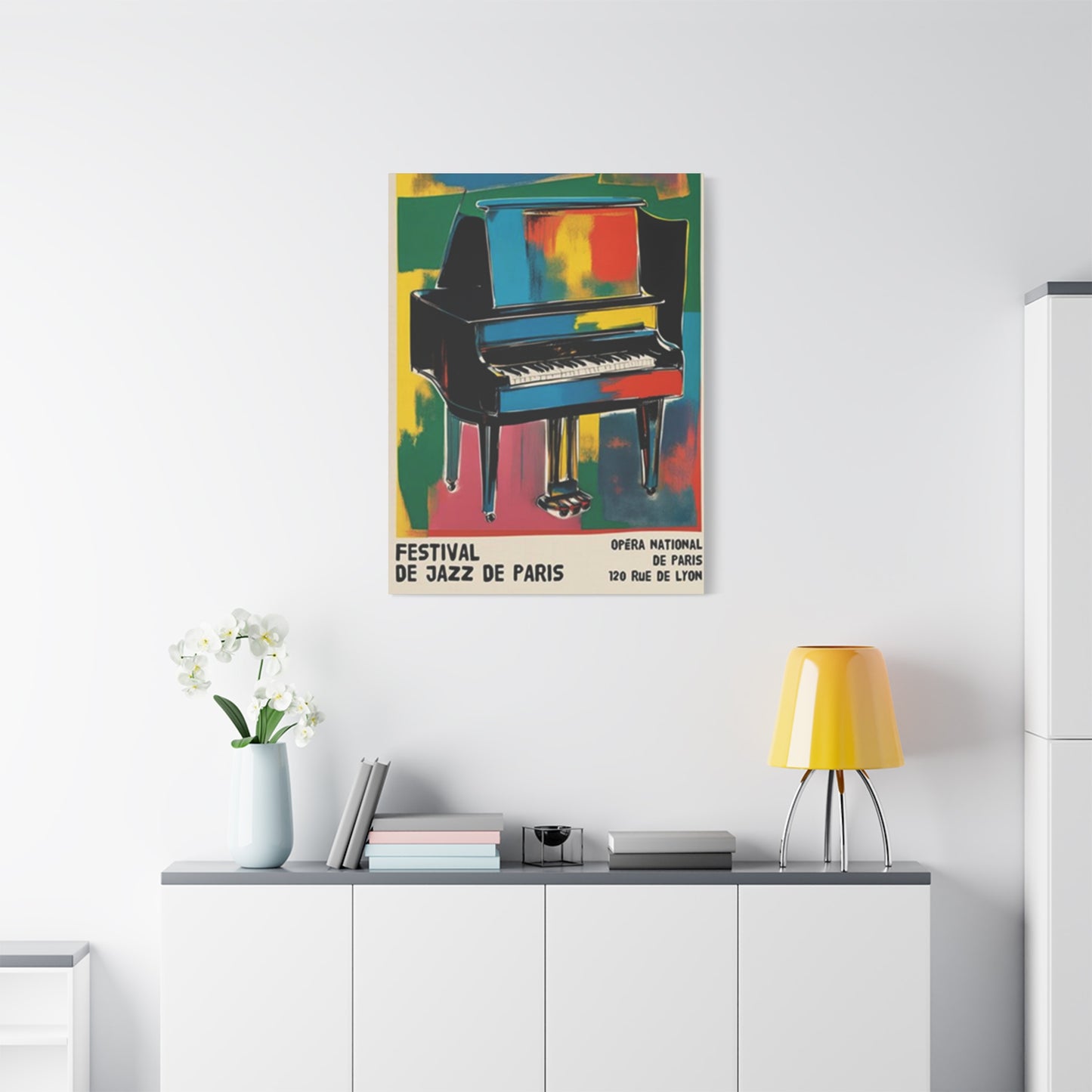 Festival De Jazz De Paris Wall Art & Canvas Prints