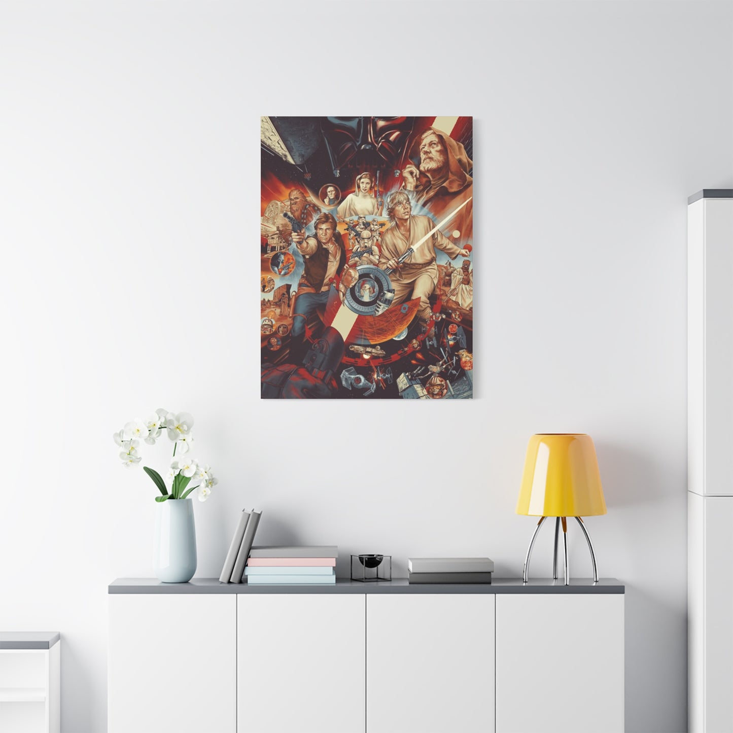 Star Wars Movie Poster Wall Art & Canvas Prints