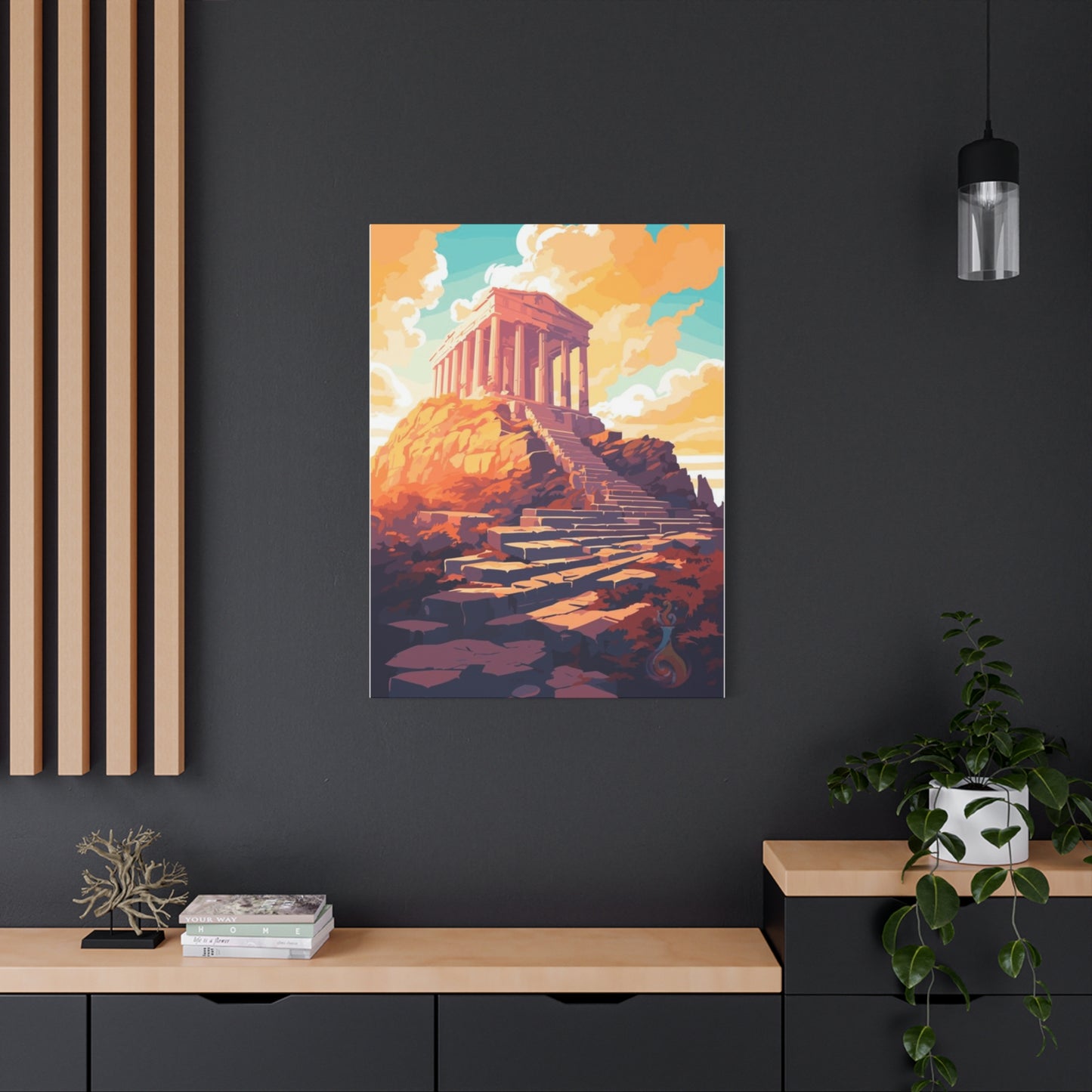 Athens Painting Wall Art & Canvas Prints