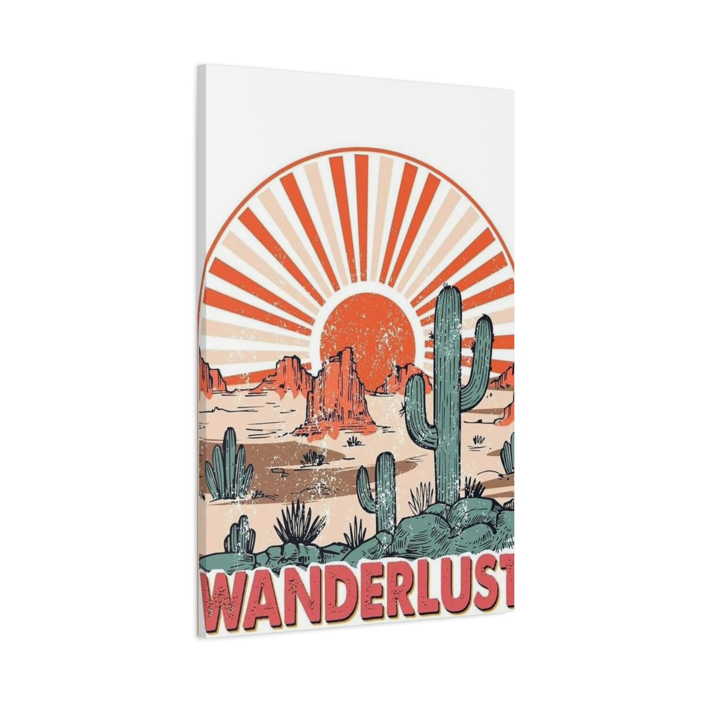 Wanderlust Texas Poster Wall Art & Canvas Prints