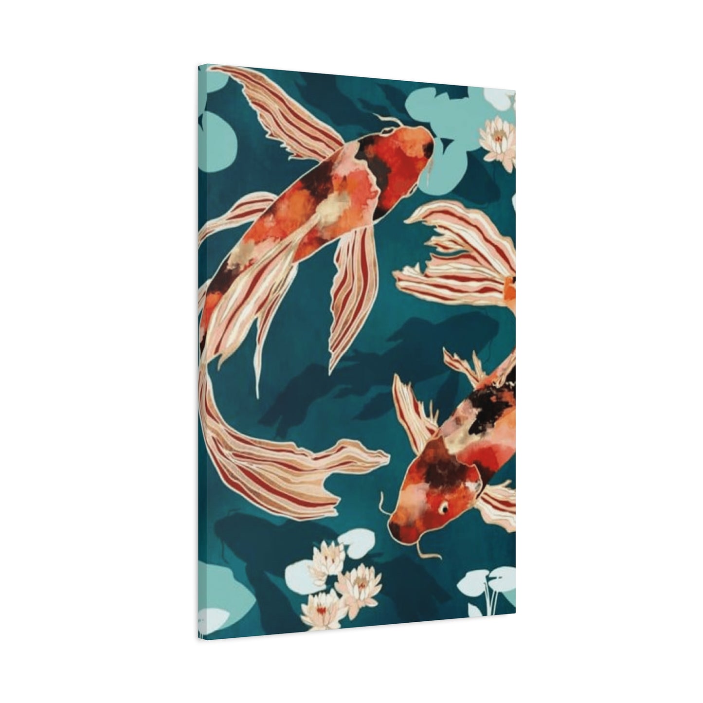 Koi Fish Painting Wall Art & Canvas Prints