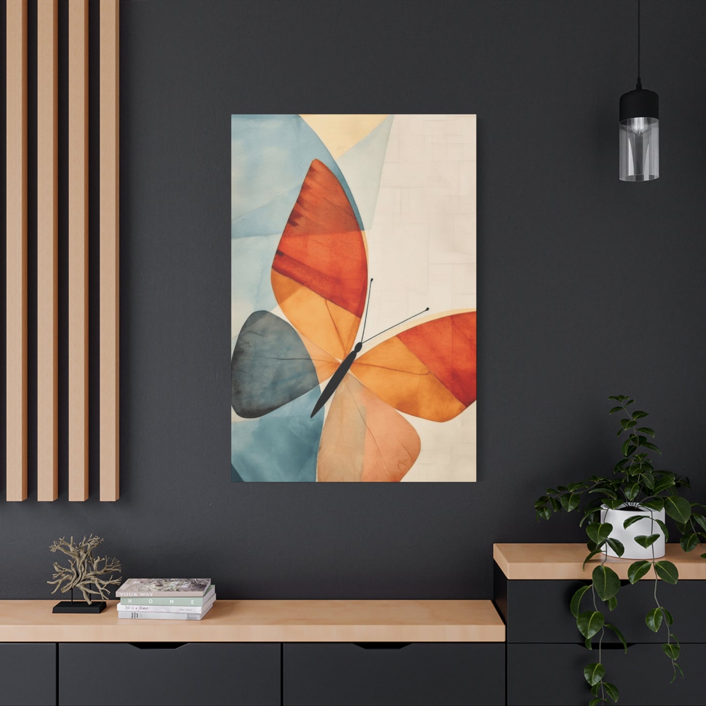 Abstract Butterfly Painting Wall Art & Canvas Prints