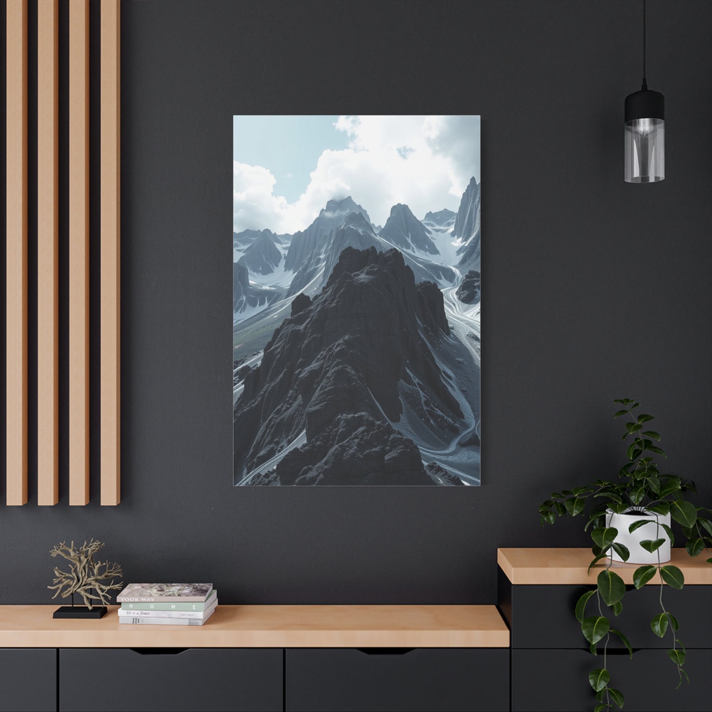 Black & White Scenic Landscapes Art Luxury Canvas Wall Art & Canvas Print