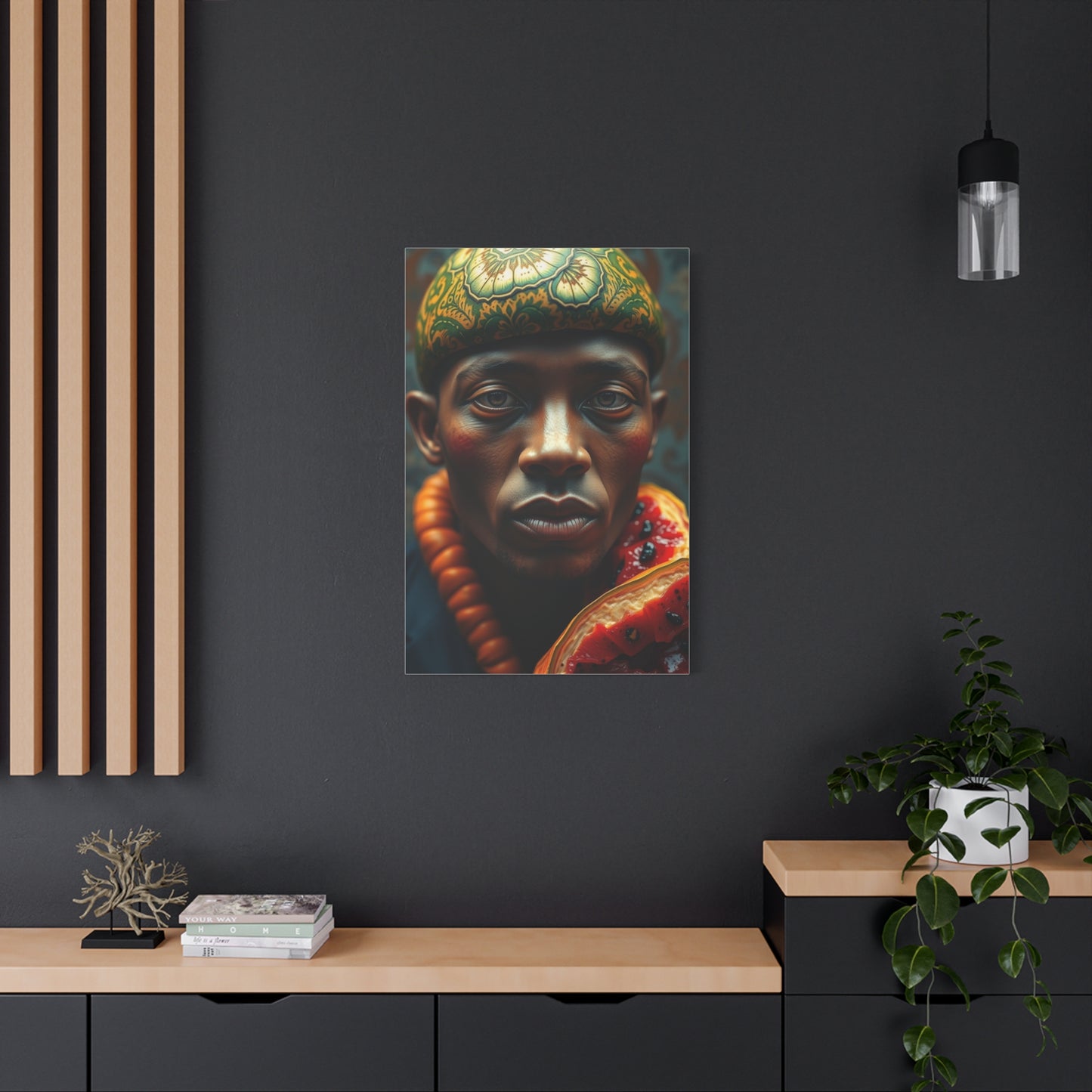 Verdant Essence Canvas Wall Art & Canvas Print