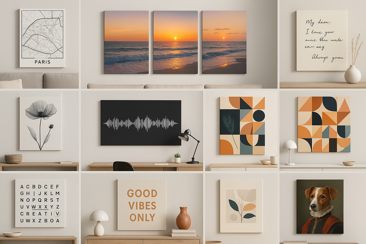 Ink Outside the Box: Unconventional Canvas Print Ideas You’ve Never Thought Of