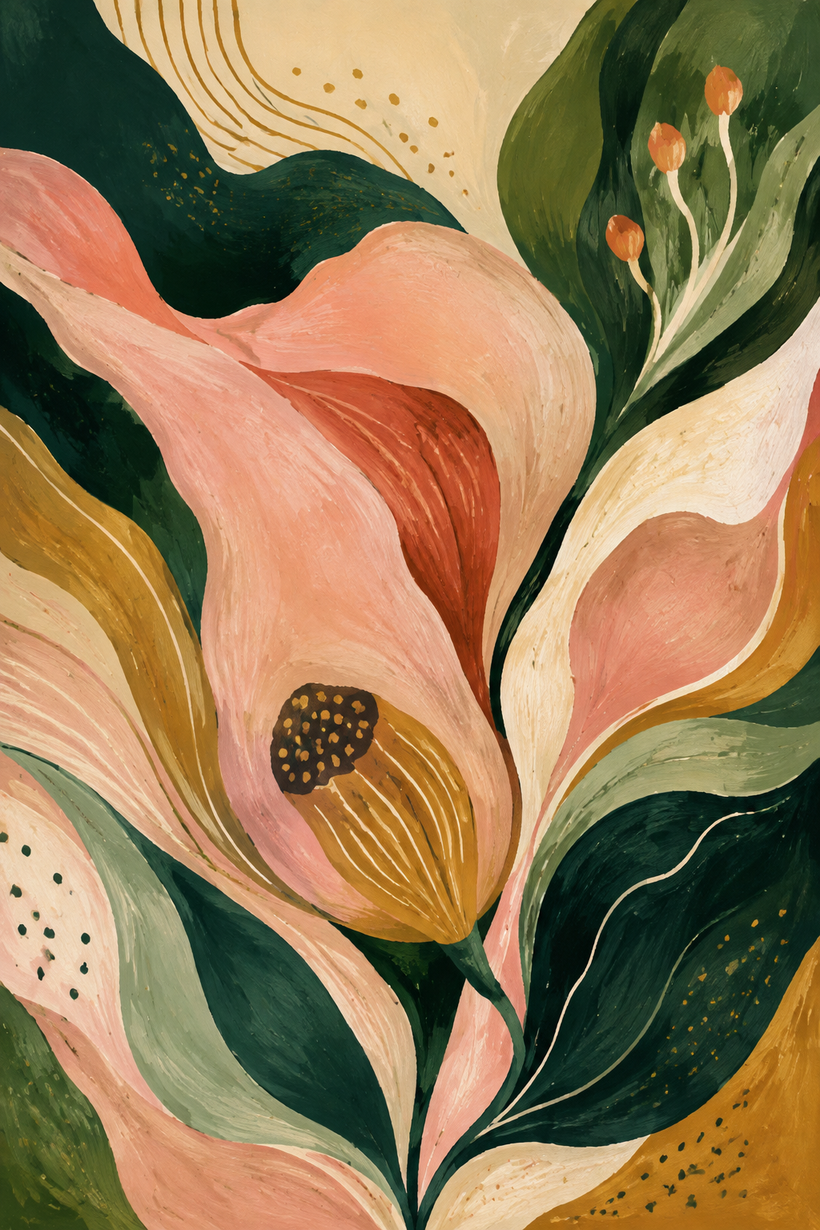 Abstract Floral & Botanical Wall Art
