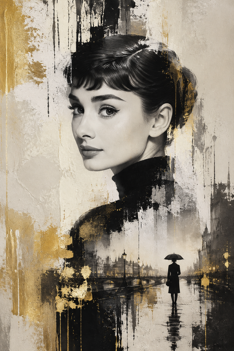 Audrey Hepburn Wall Art
