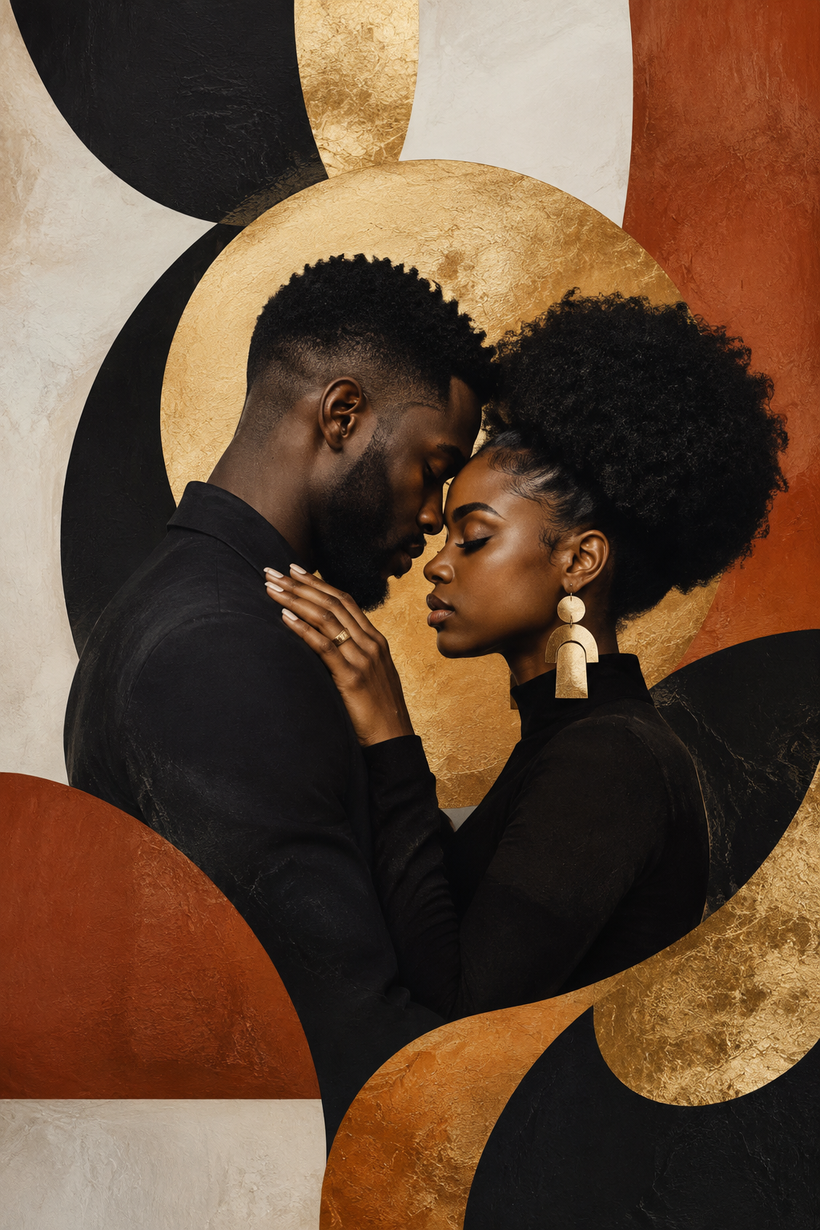 Black Love Wall Art