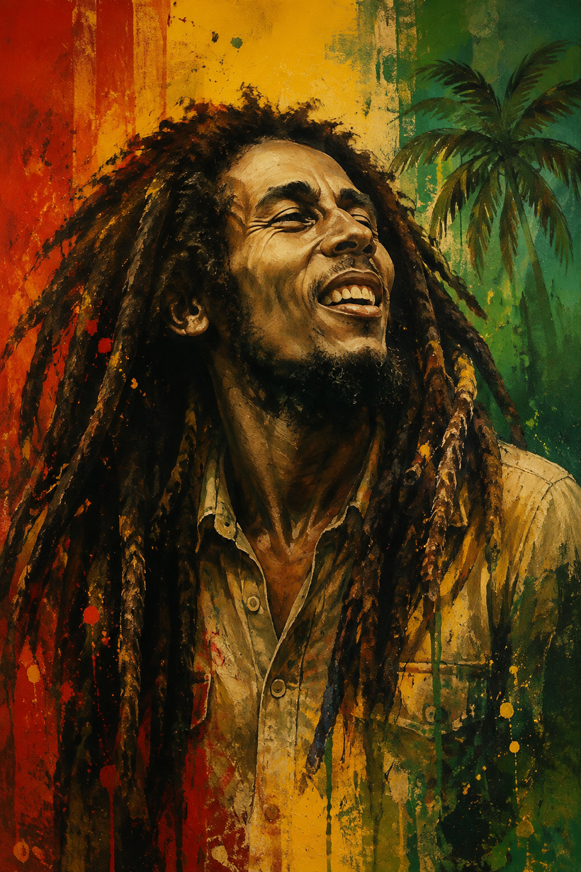 Bob Marley Wall Art