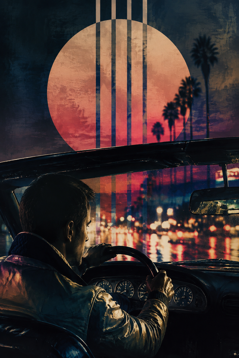 Drive (Film) Wall Art