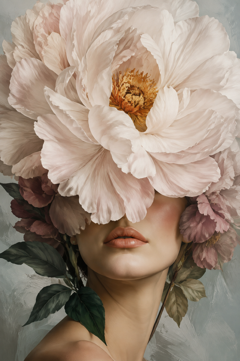 Flower Head Wall Art