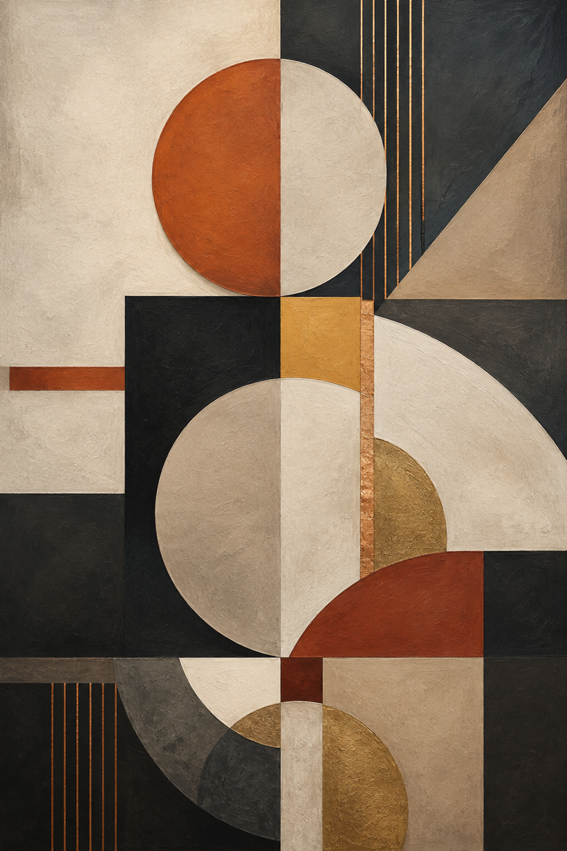 Geometric Abstract Wall Art