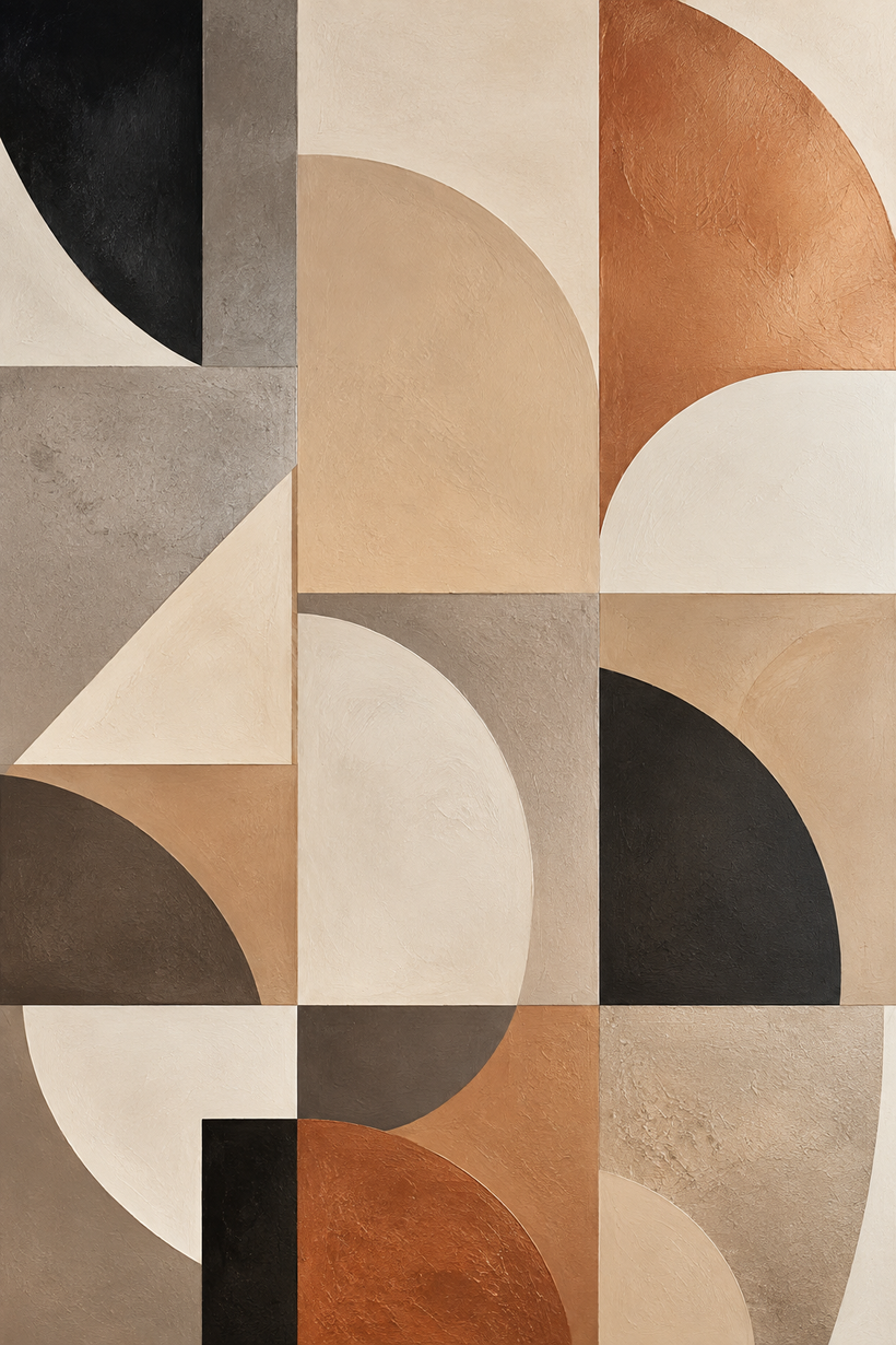 Geometric Pattern Wall Art
