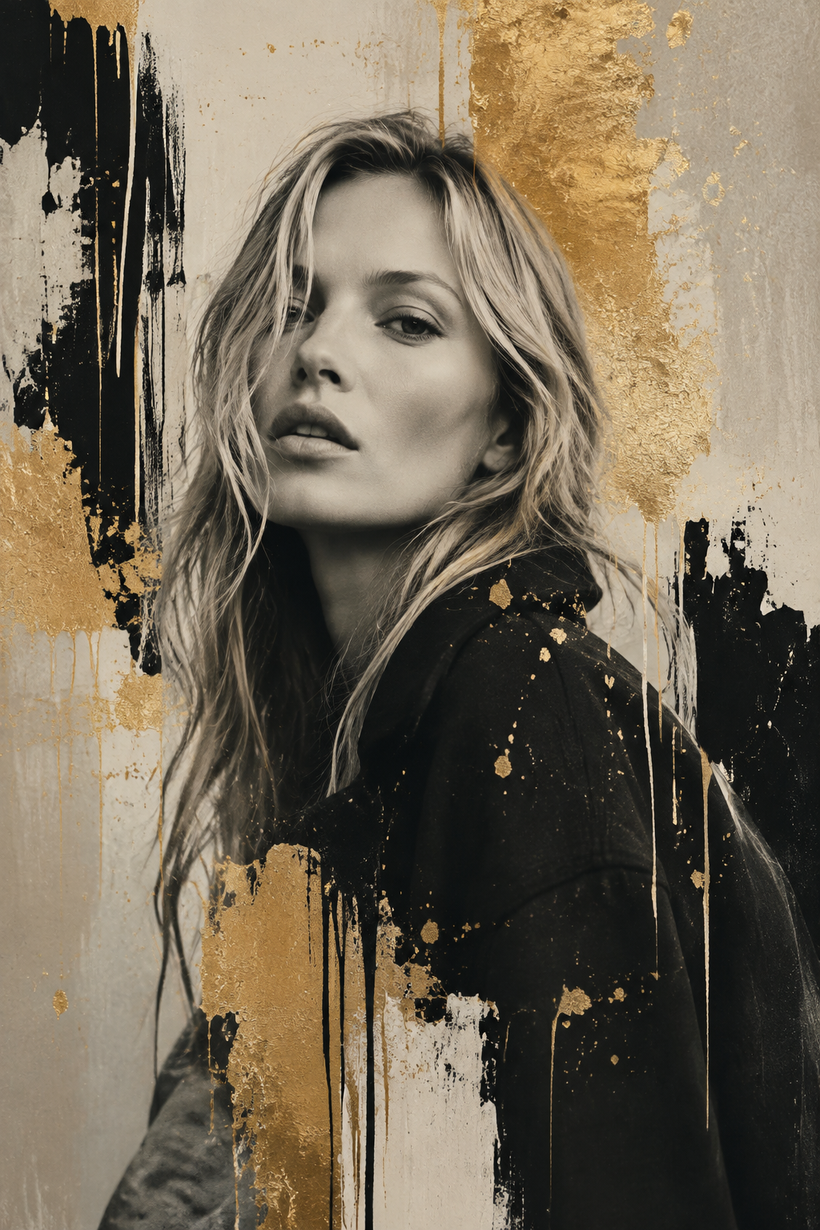 Kate Moss Wall Art