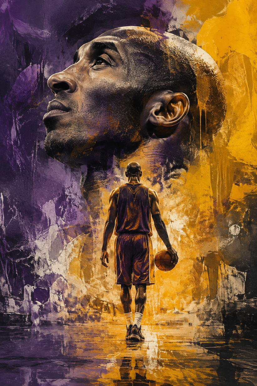Kobe Bryant Wall Art
