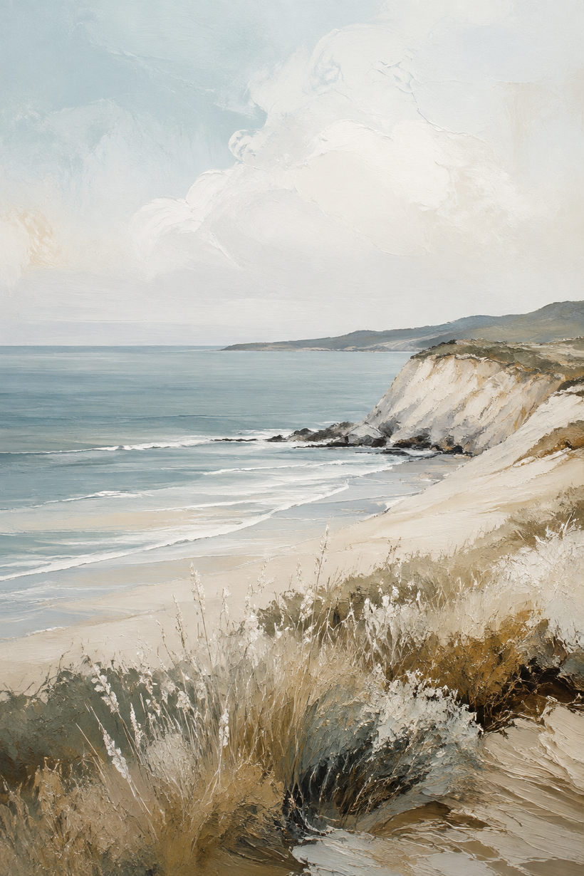 Large Coastal Wall Art