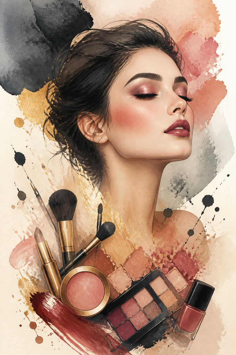 Makeup & Cosmetics Wall Art