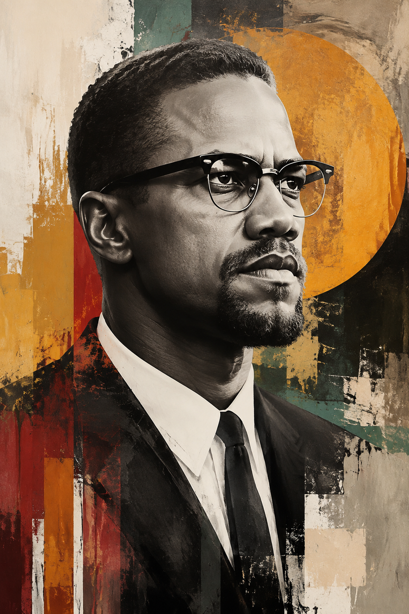 Malcolm X Wall Art