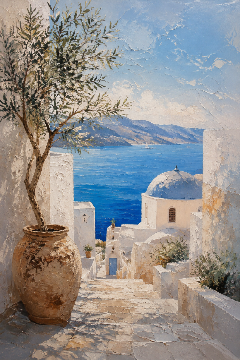 Mediterranean Decor Wall Art