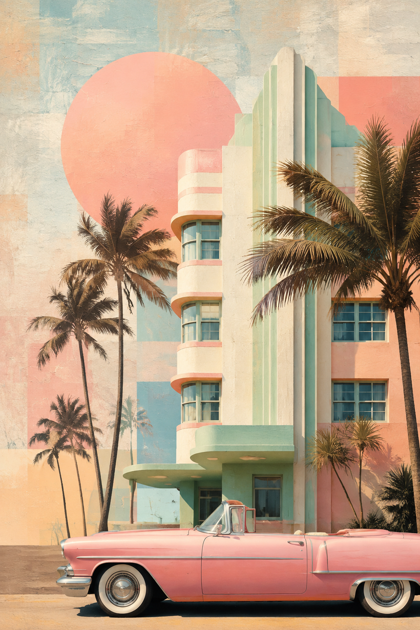 Miami Wall Art