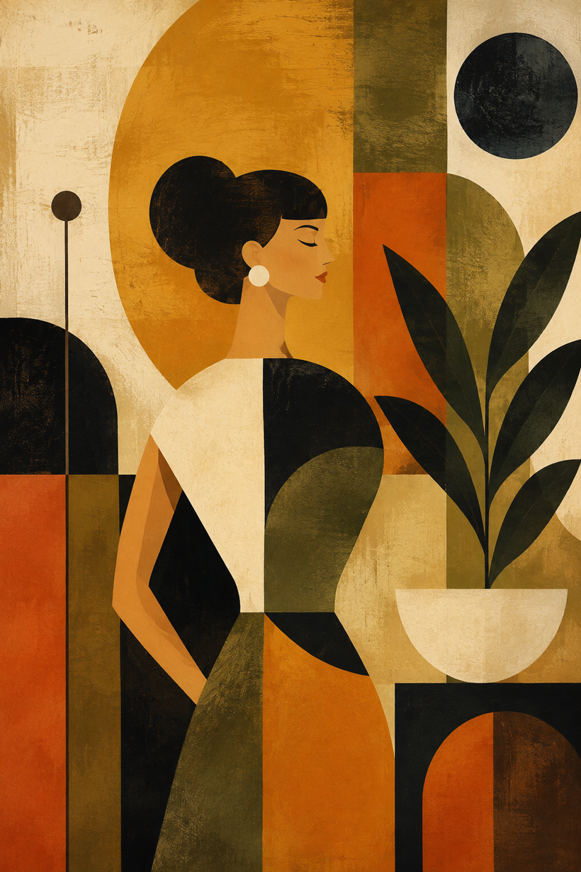 Mid Century Modern Wall Art