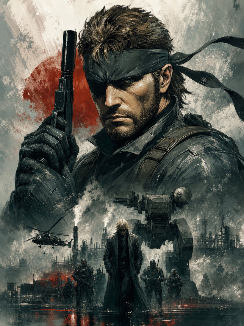 Metal Gear Solid Wall Art