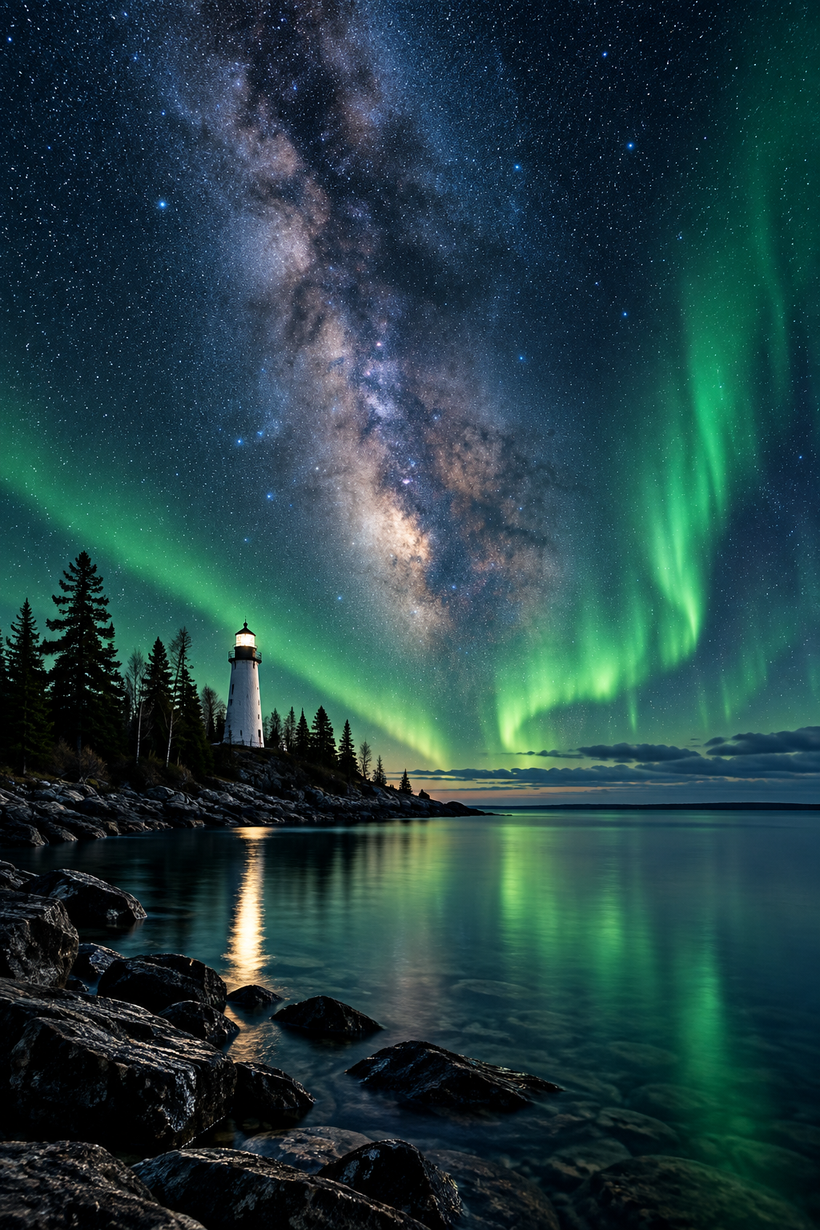 Michigan Sky Media Wall Art