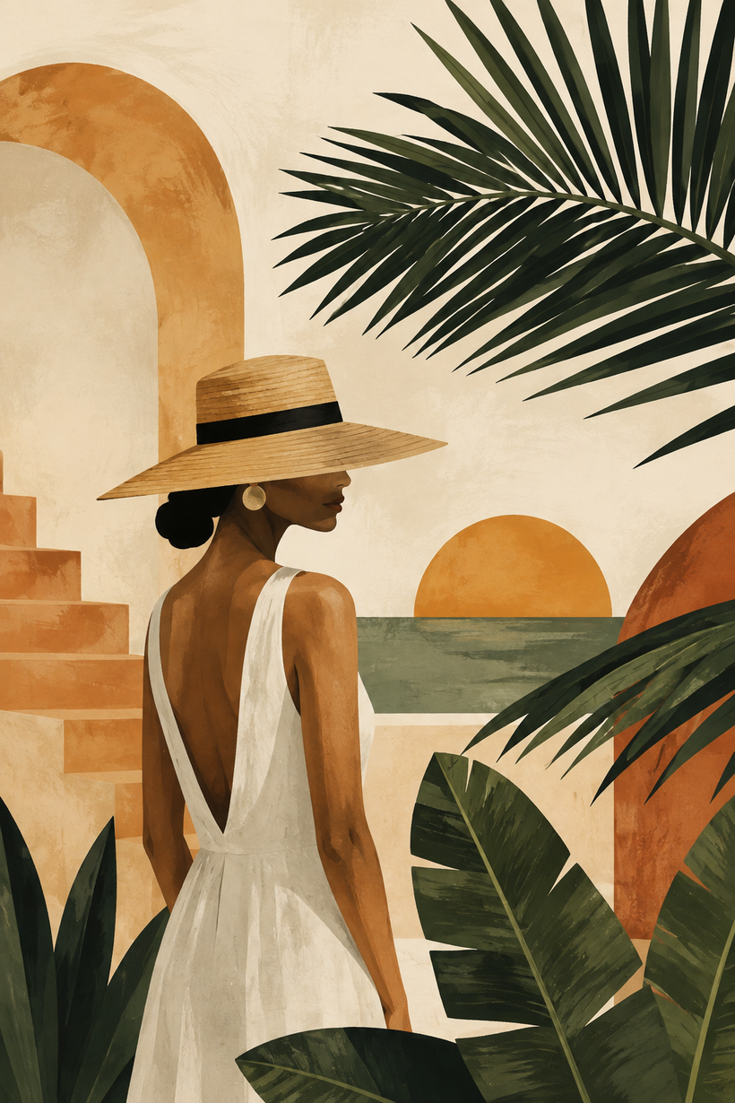 Modern Tropical Wall Art