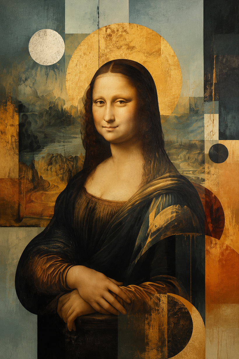 Mona Lisa Reimagined Wall Art