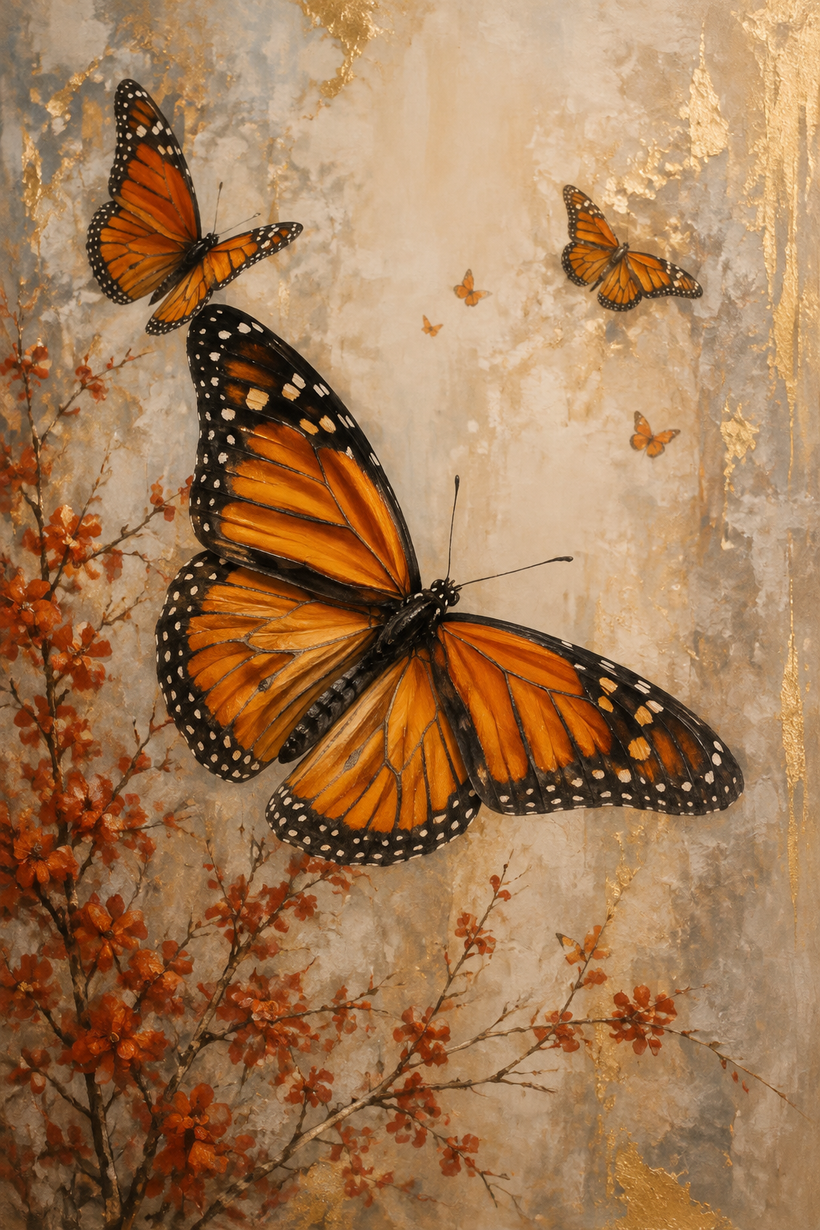 Monarch Butterflies Wall Art