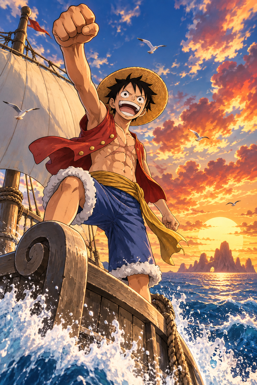 Monkey D. Luffy Wall Art