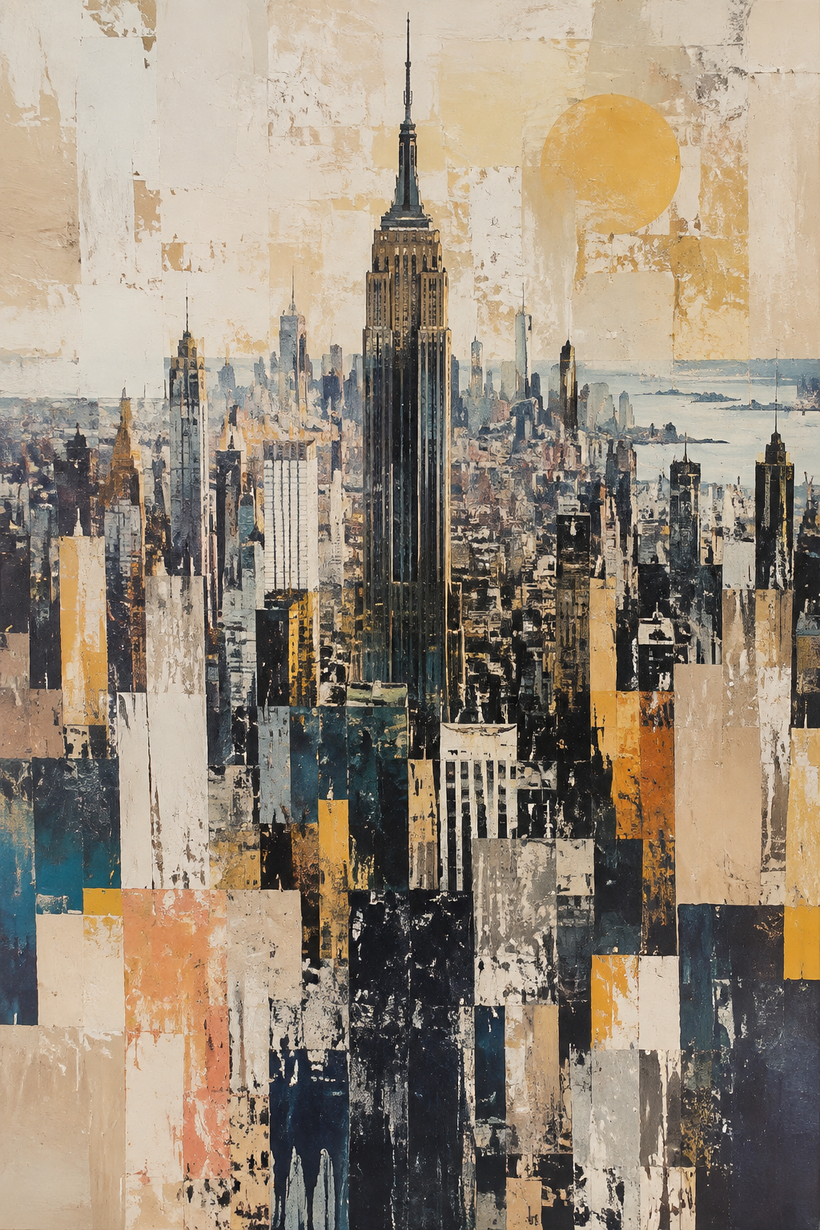 New York City Skylines Wall Art