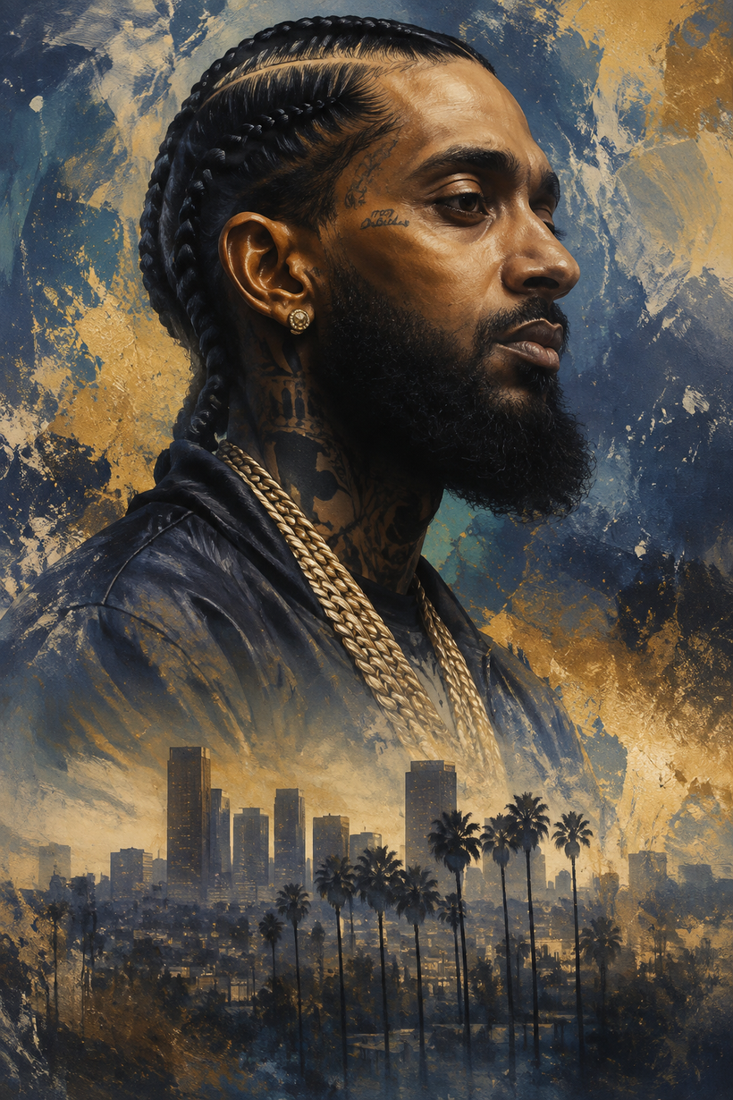 Nipsey Hussle Wall Art