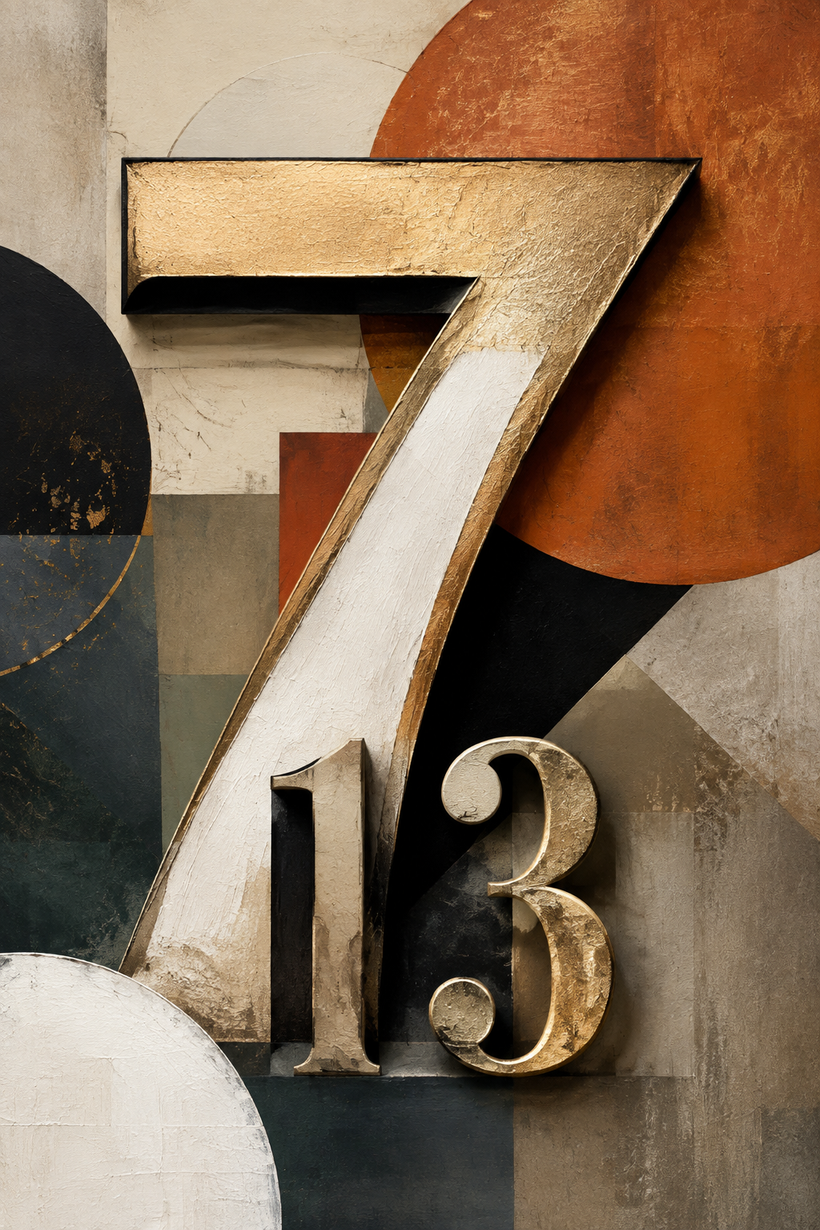 Number Wall Art