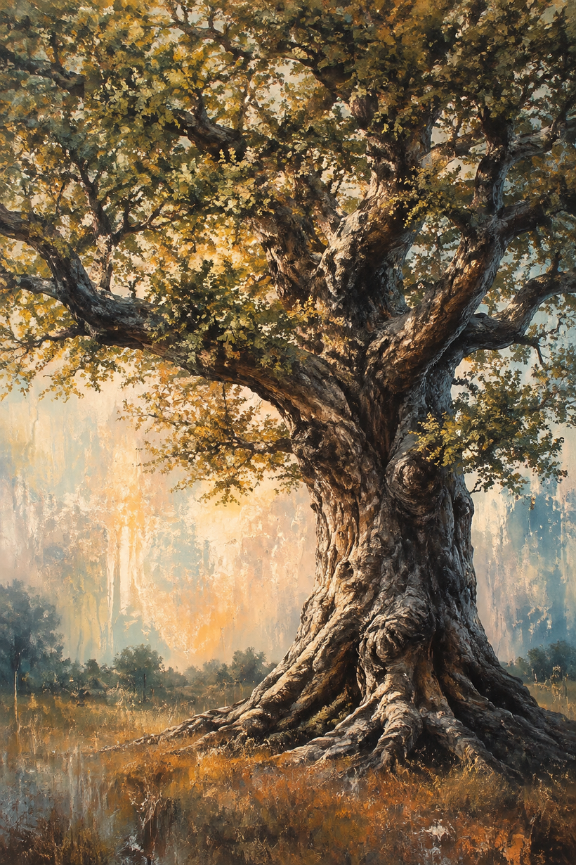 Oak Tree Wall Art