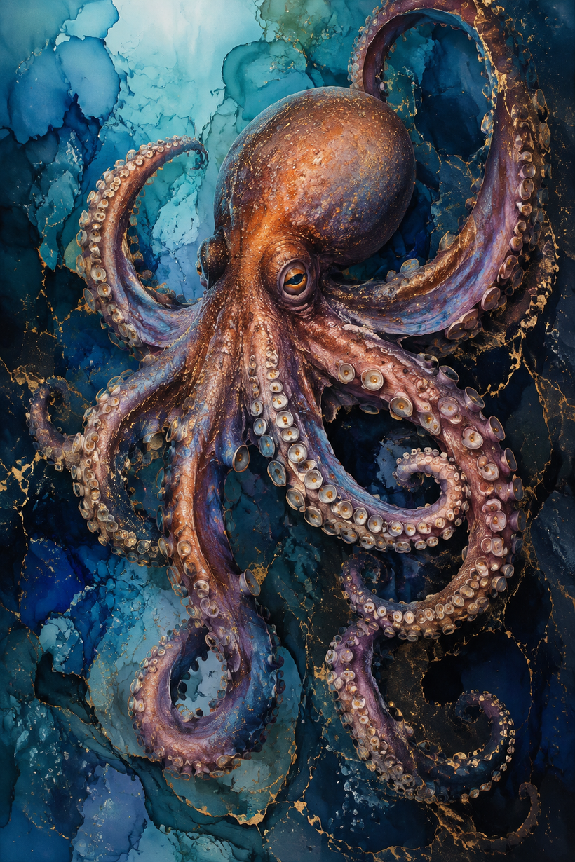 Octopus Wall Art
