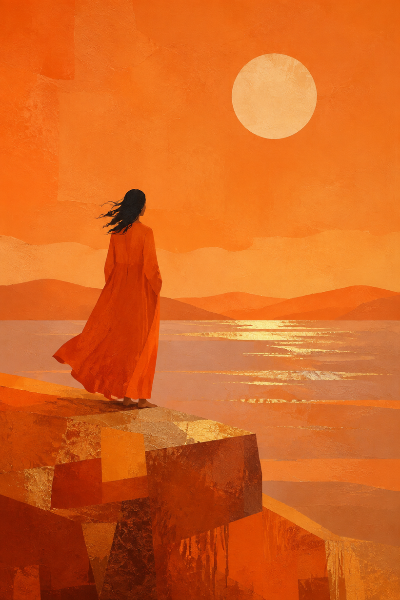 Orange Wall Art