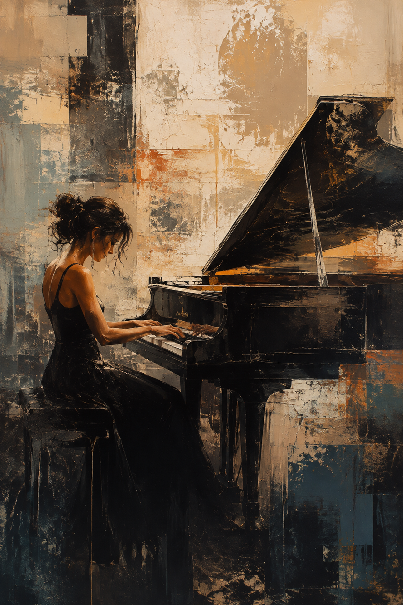 Piano Wall Art